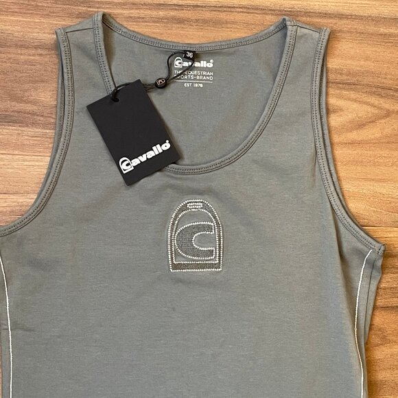 Cavallo Women's Tank Top - Thyme - US8 - Picture 2 of 3